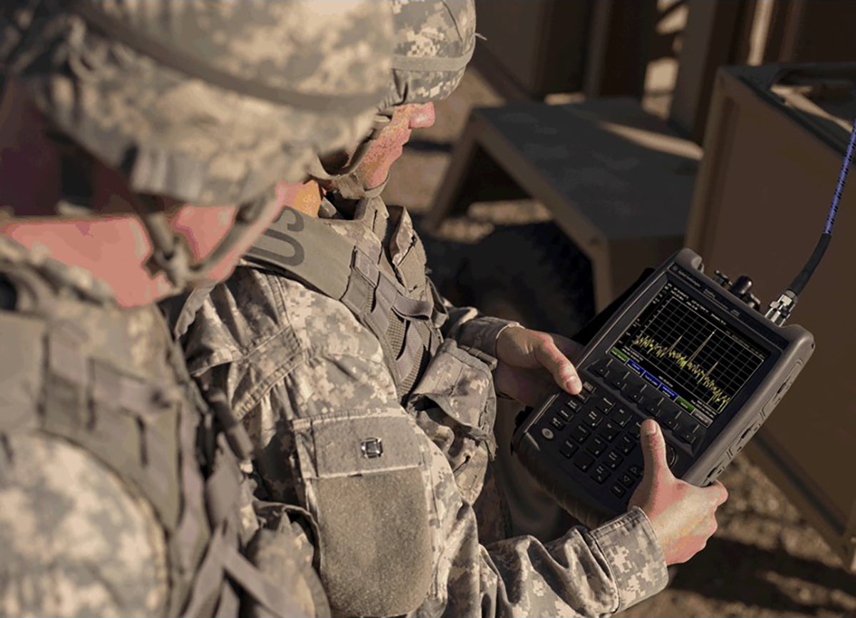 Soldiers Relying On GORE® PHASEFLEX® Microwave/RF Test Assemblies