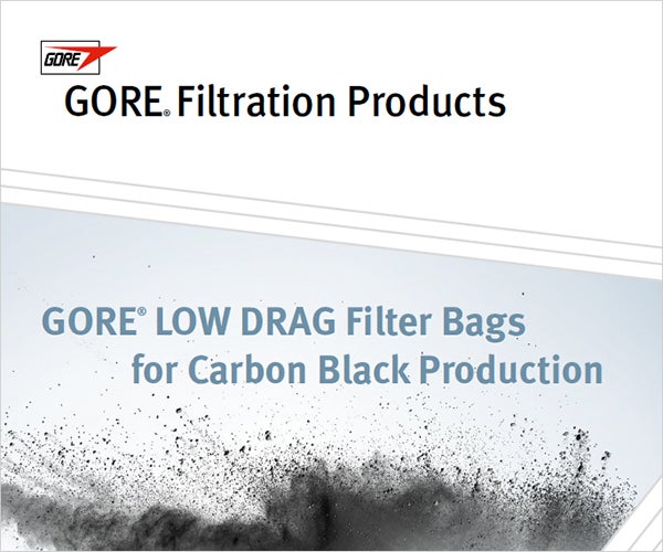 GORE LOW DRAG Filterschläuche für die Produktion von Carbon Black