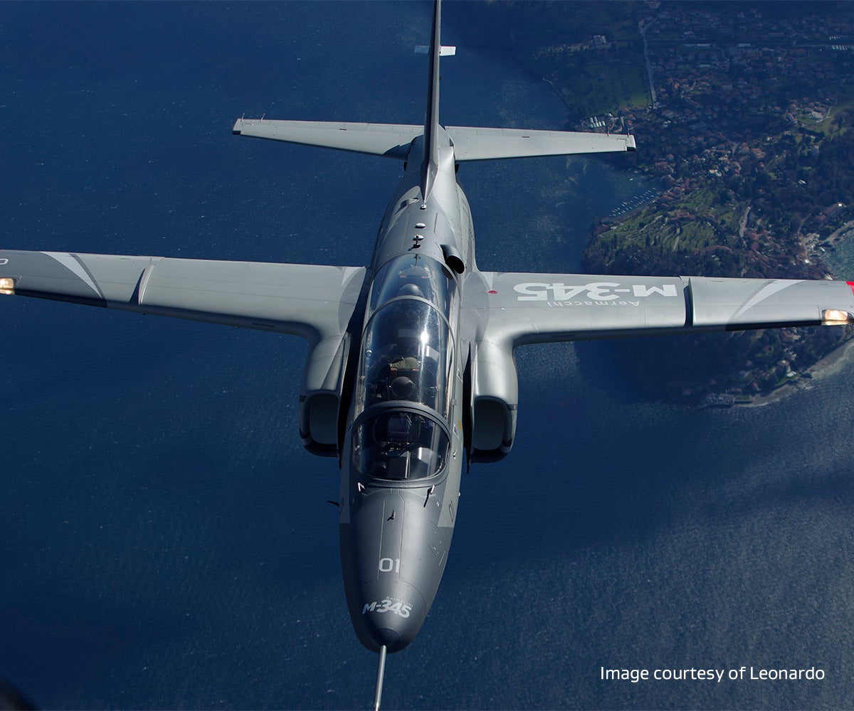 Gore’s aero sealant installed on the M-345 Trainer.