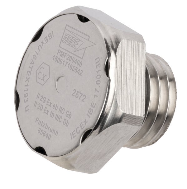 GORE® PolyVent Ex+ erweitert die Protective Vents-Serie mit Explosionsschutz gemäß IECEx und ATEX