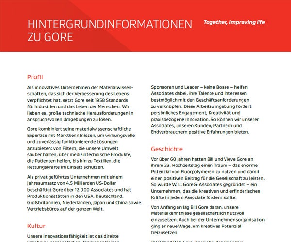 Hintergrund zum Unternehmen