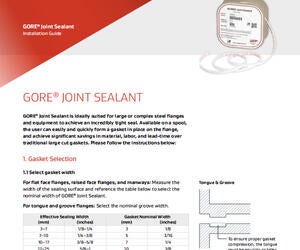 GORE Joint Sealant Installation