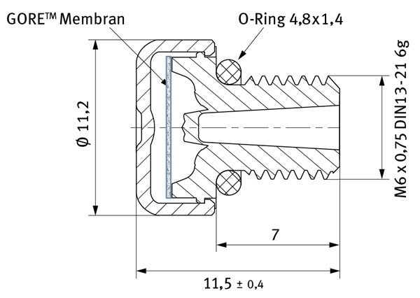 PolyVent XS Abmessungen