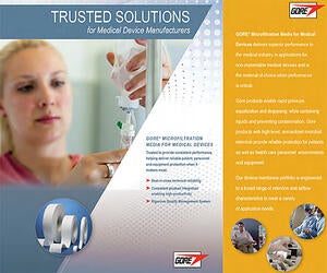 Brochure: Trusted Solutions for Medical Devices Manufacturers